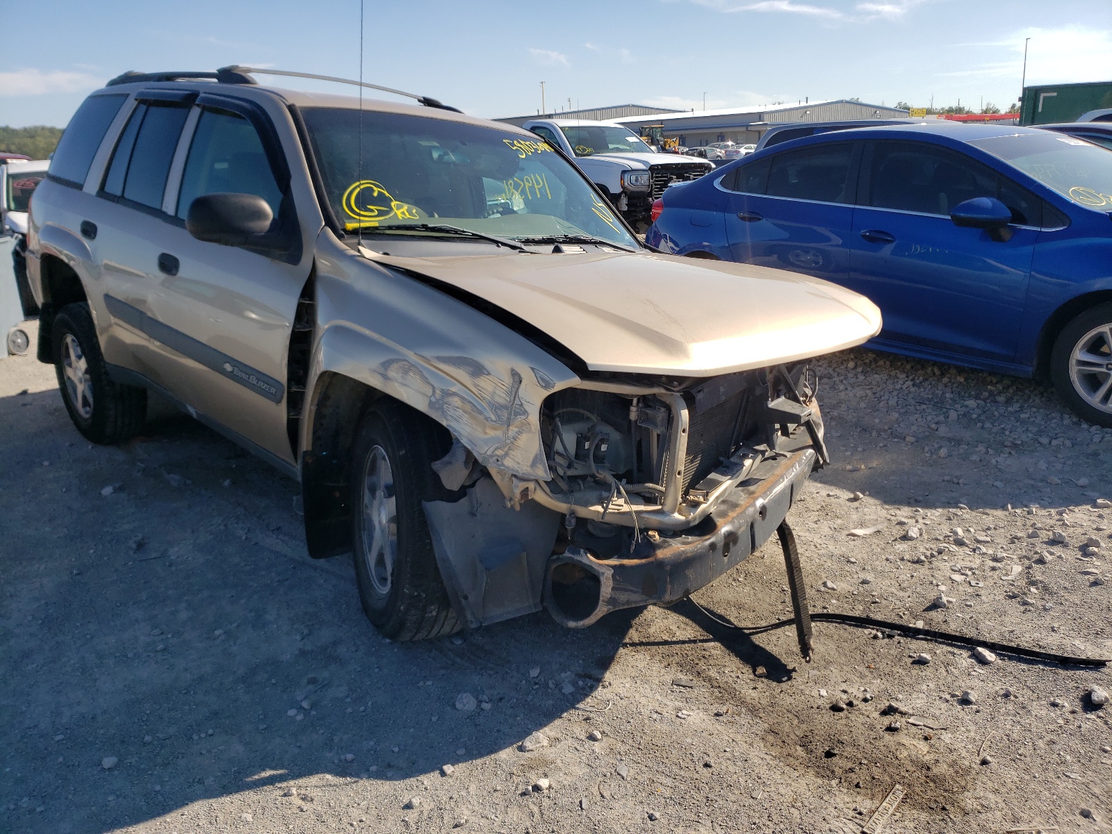 CHEVROLET TRAILBLAZE 2004 with VIN 1GNDS13S742245507 - Photo from auction