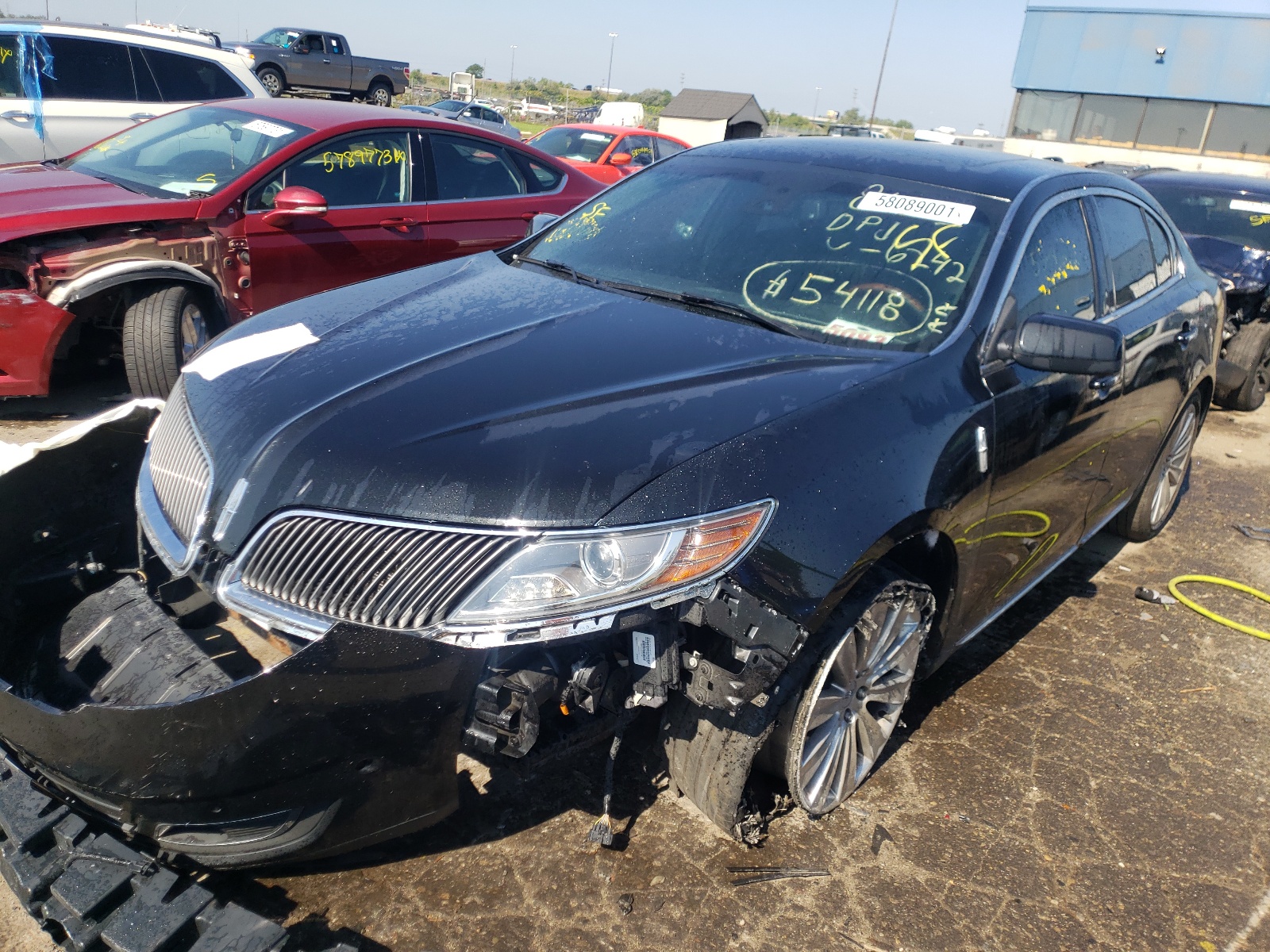 Photo 2 from auction – 2013 LINCOLN MKS with VIN 1LNHL9FT0DG616242