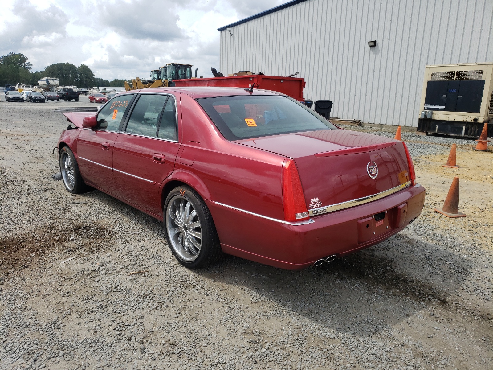 Photo 3 from auction – 2006 CADILLAC DTS with VIN 1G6KD579X6U100304