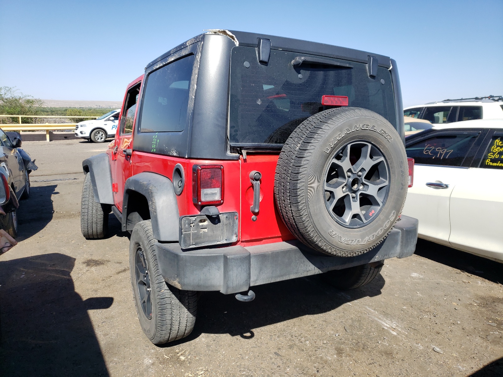 Photo 3 from auction – 2017 JEEP WRANGLER S with VIN 1C4AJWAG4HL609862
