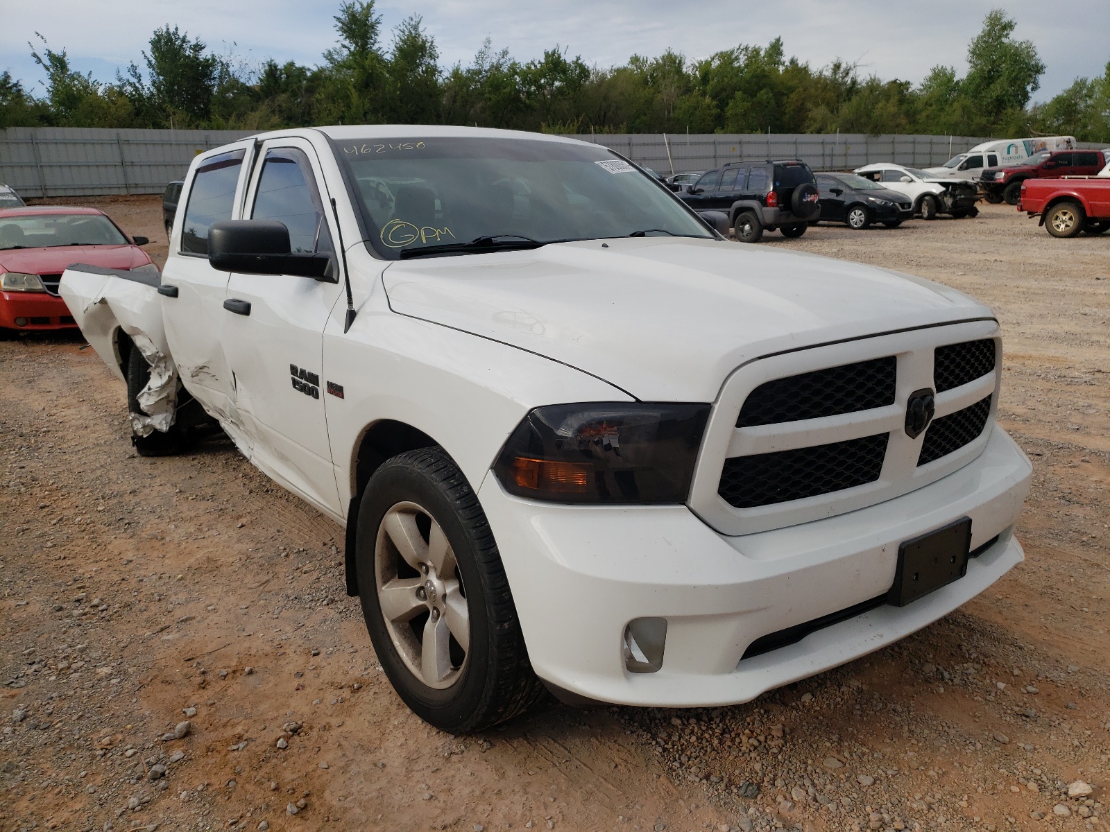 RAM 1500 ST 2014 with VIN 1C6RR7KT4ES462450 - Photo from auction