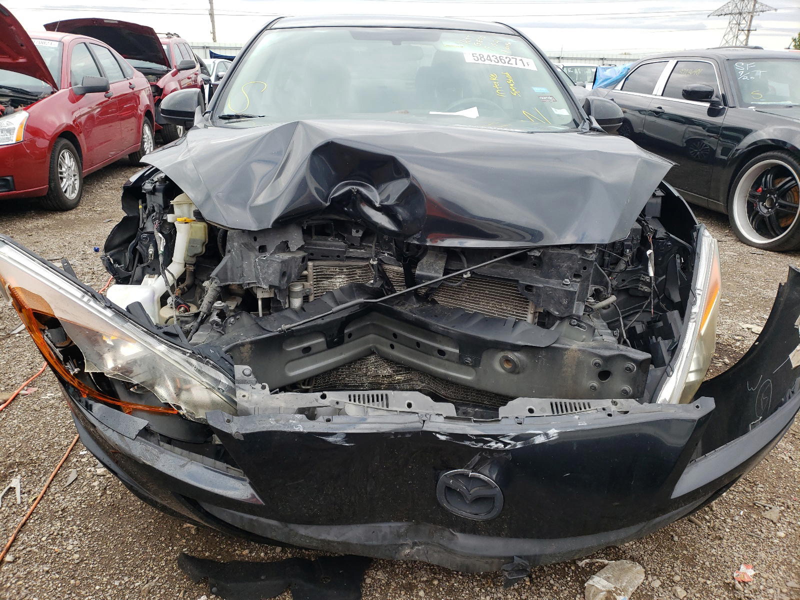 Photo 9 from auction – 2011 MAZDA 3 I with VIN JM1BL1VG8B1358617