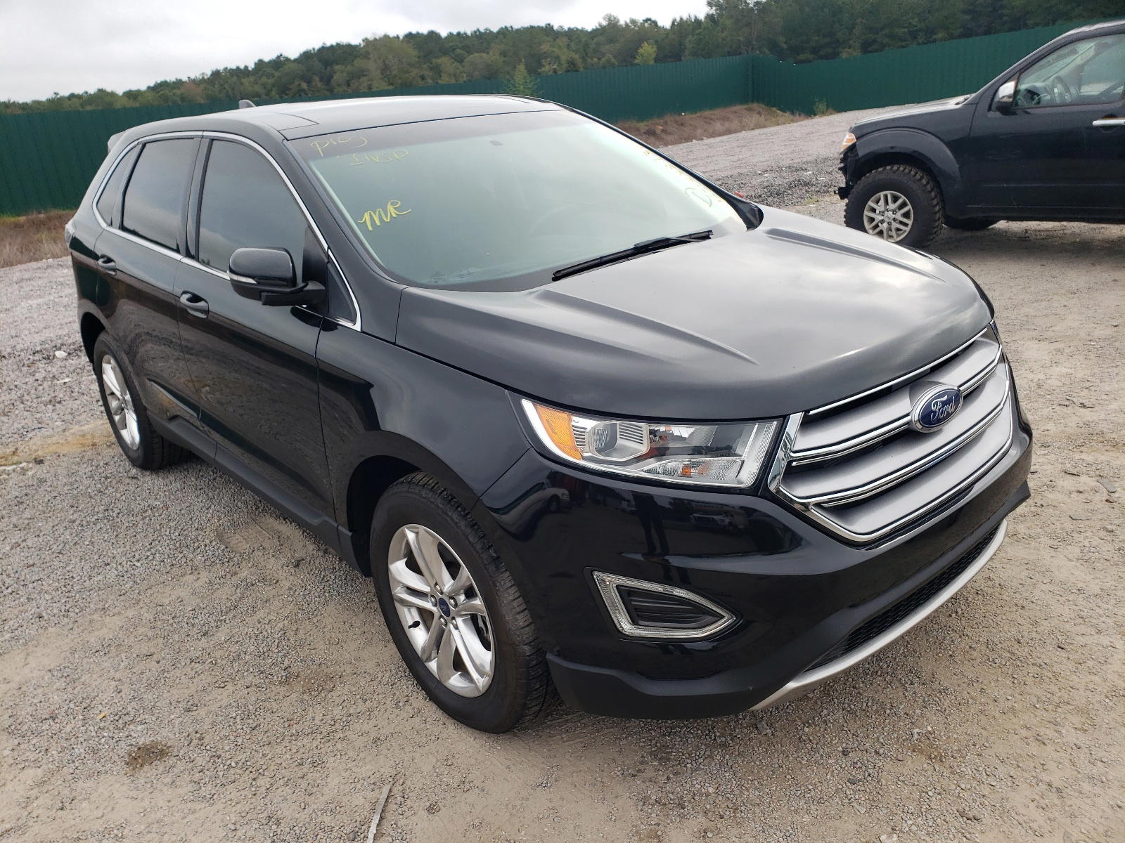 FORD EDGE SEL 2015 with VIN 2FMTK4J81FBC36582 - Photo from auction