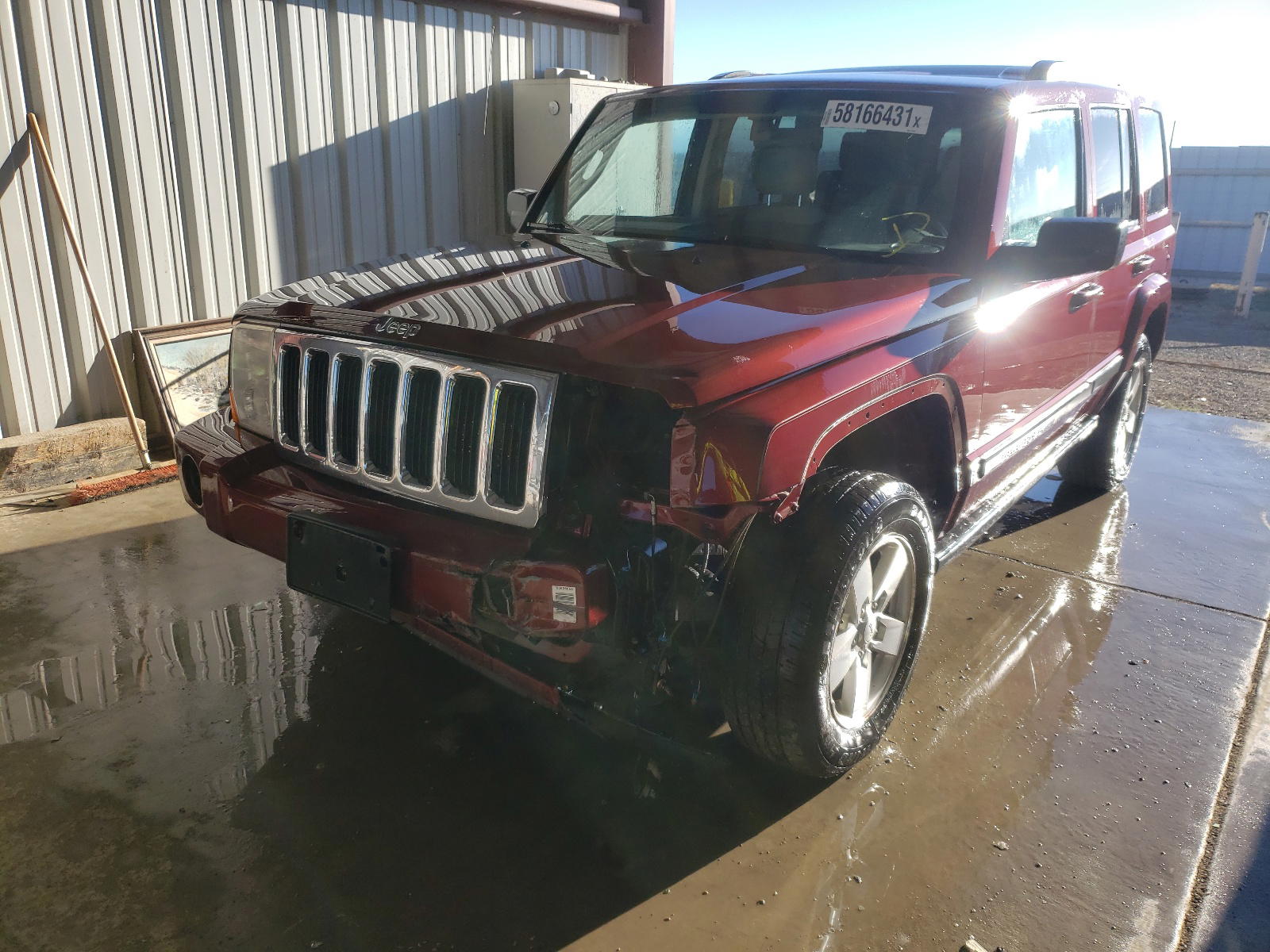 Photo 2 from auction – 2007 JEEP COMMANDER with VIN 1J8HG48KX7C611697