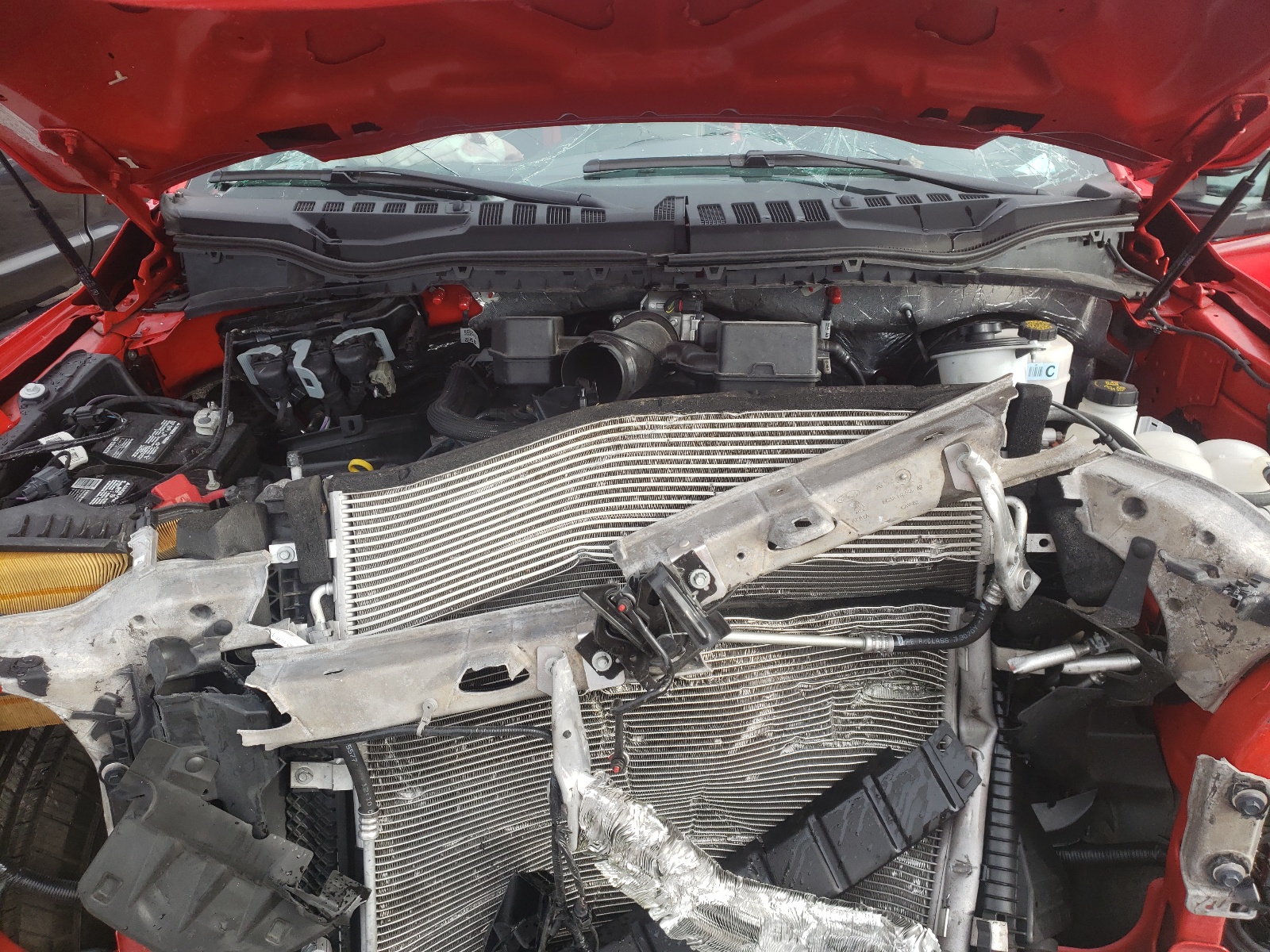 Photo 7 from auction – 2021 FORD F250 SUPER with VIN 1FT7W2A61MEC35947