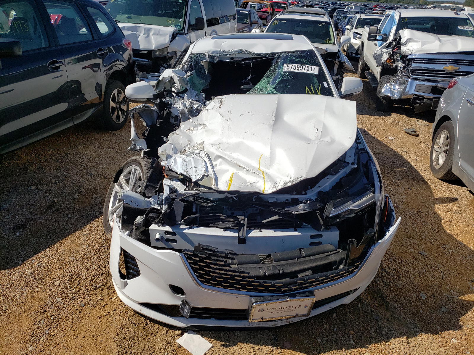 Photo 7 from auction – 2020 CADILLAC CT4 with VIN 1G6DK5RK4L0154716