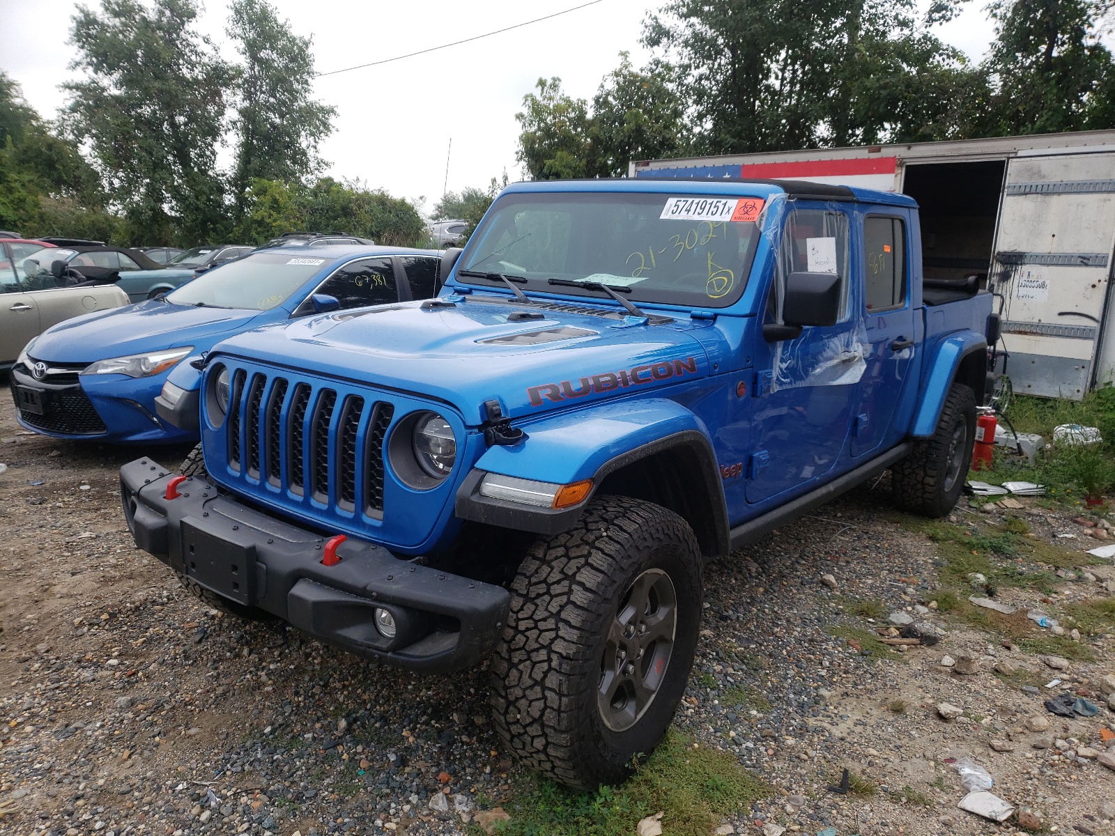 Zdjęcie 2 z aukcji – 2021 JEEP GLADIATOR z VIN 1C6JJTBG1ML561722