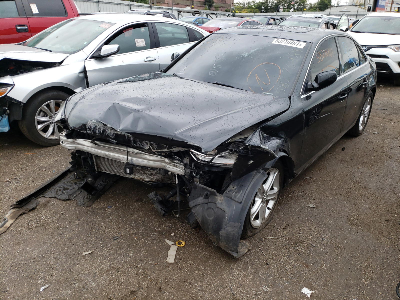 Photo 2 from auction – 2013 AUDI A4 PREMIUM with VIN WAUAFAFL5DN011267