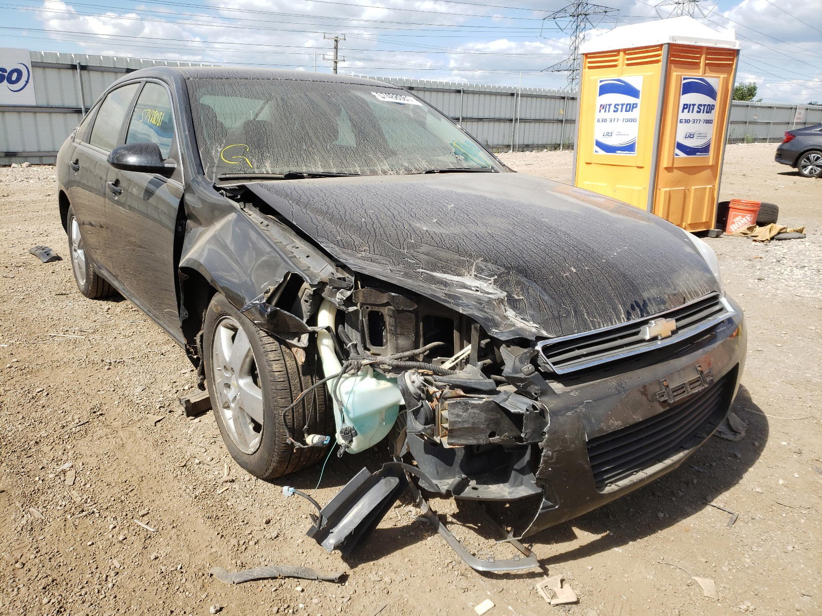 CHEVROLET IMPALA LT 2008 with VIN 2G1WT58K581291155 - Photo from auction