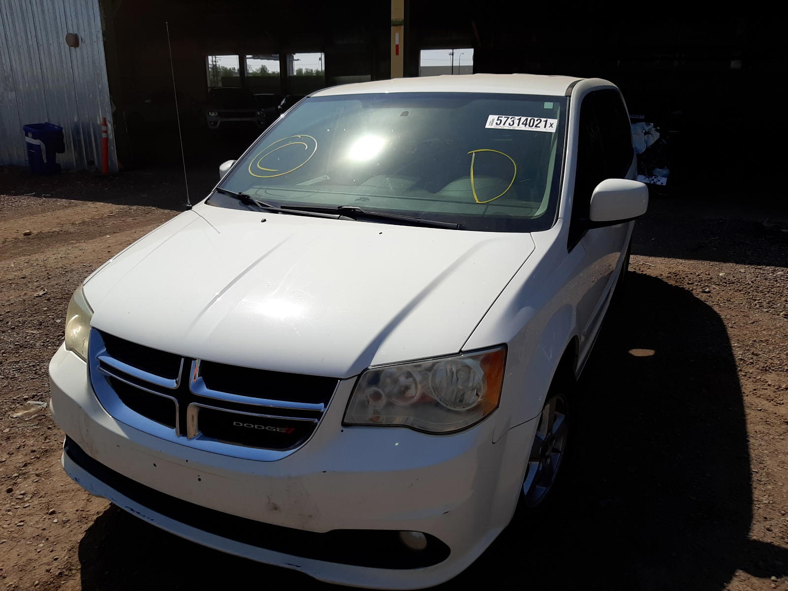 Photo 9 from auction – 2012 DODGE CARAVAN with VIN 2C4RDGDG9CR112947