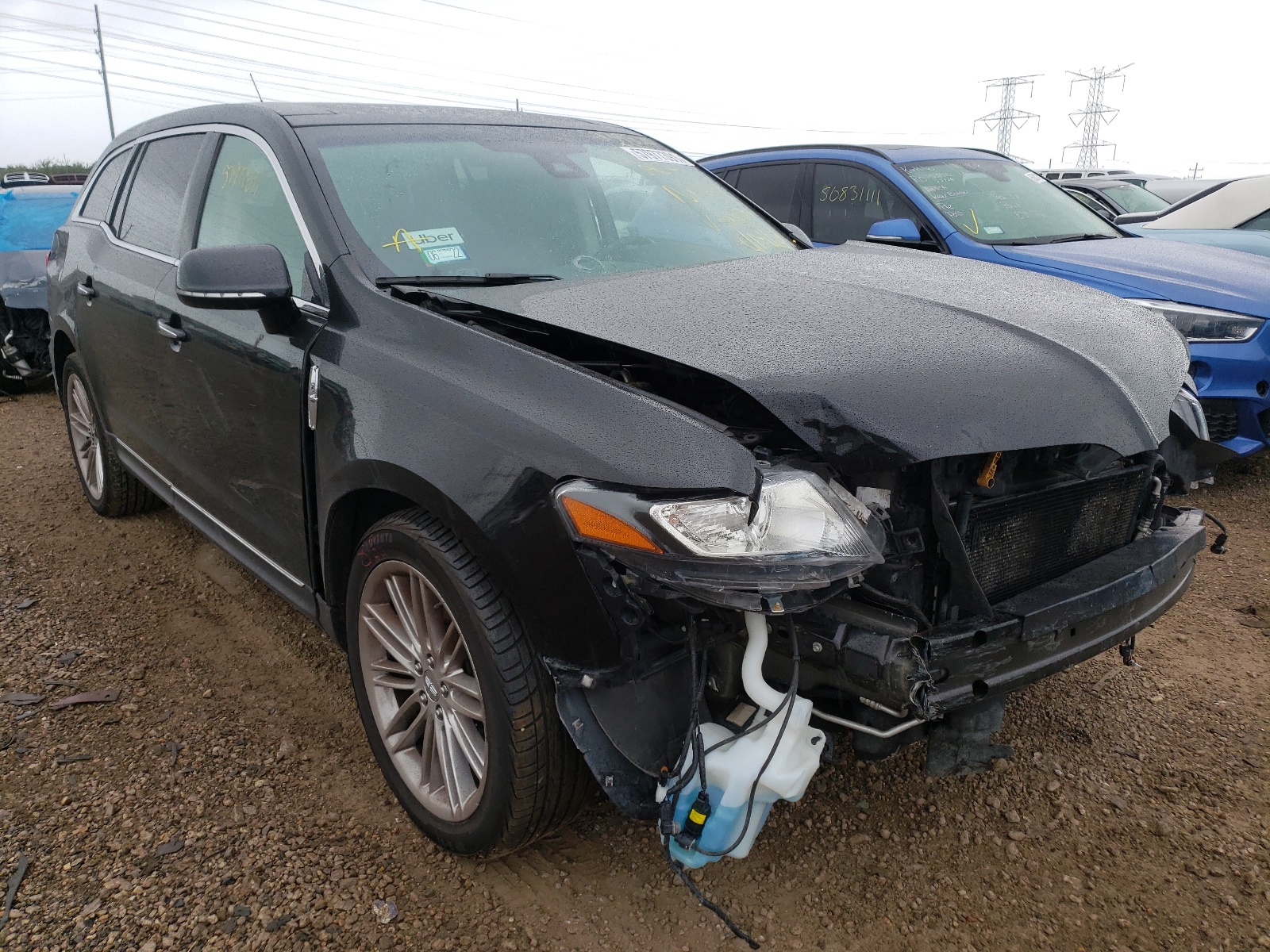 LINCOLN MKT 2018 with VIN 2LMHJ5AT6JBL00504 - Photo from auction