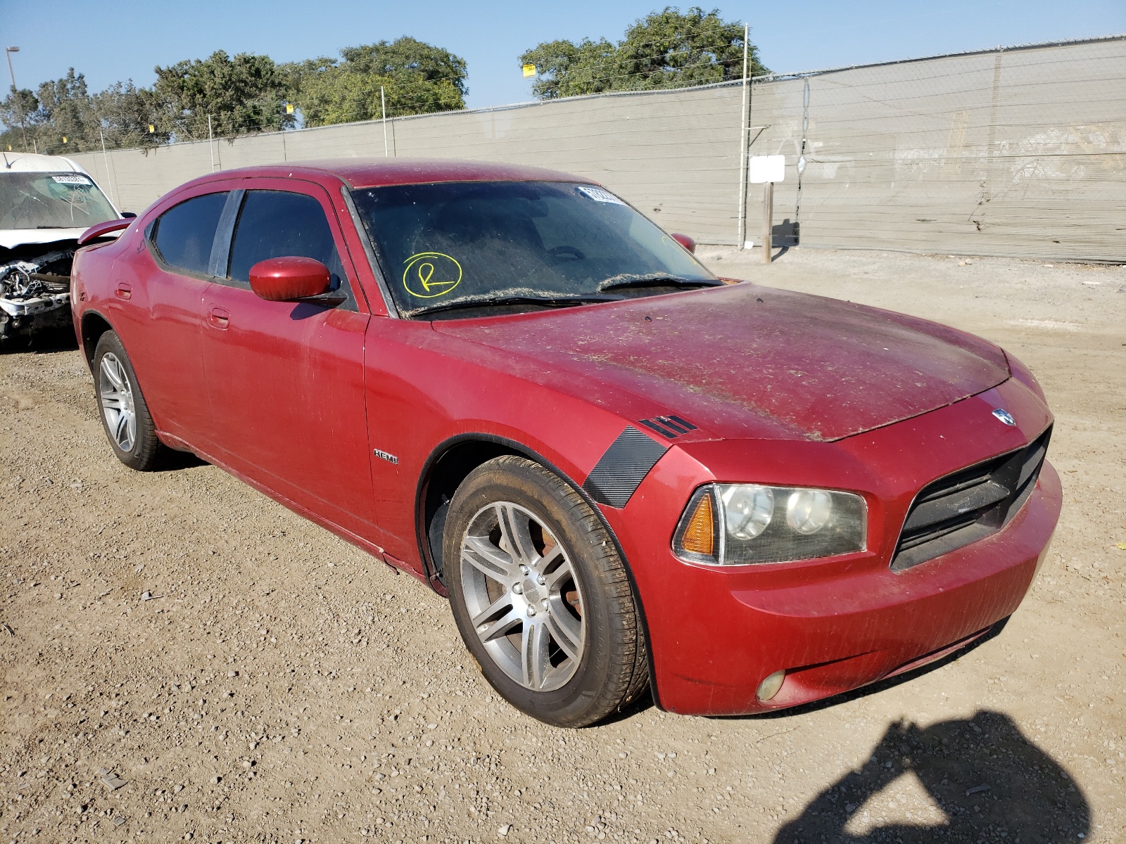 DODGE CHARGER 2006 with VIN 2B3KA53H66H321616 - Photo from auction