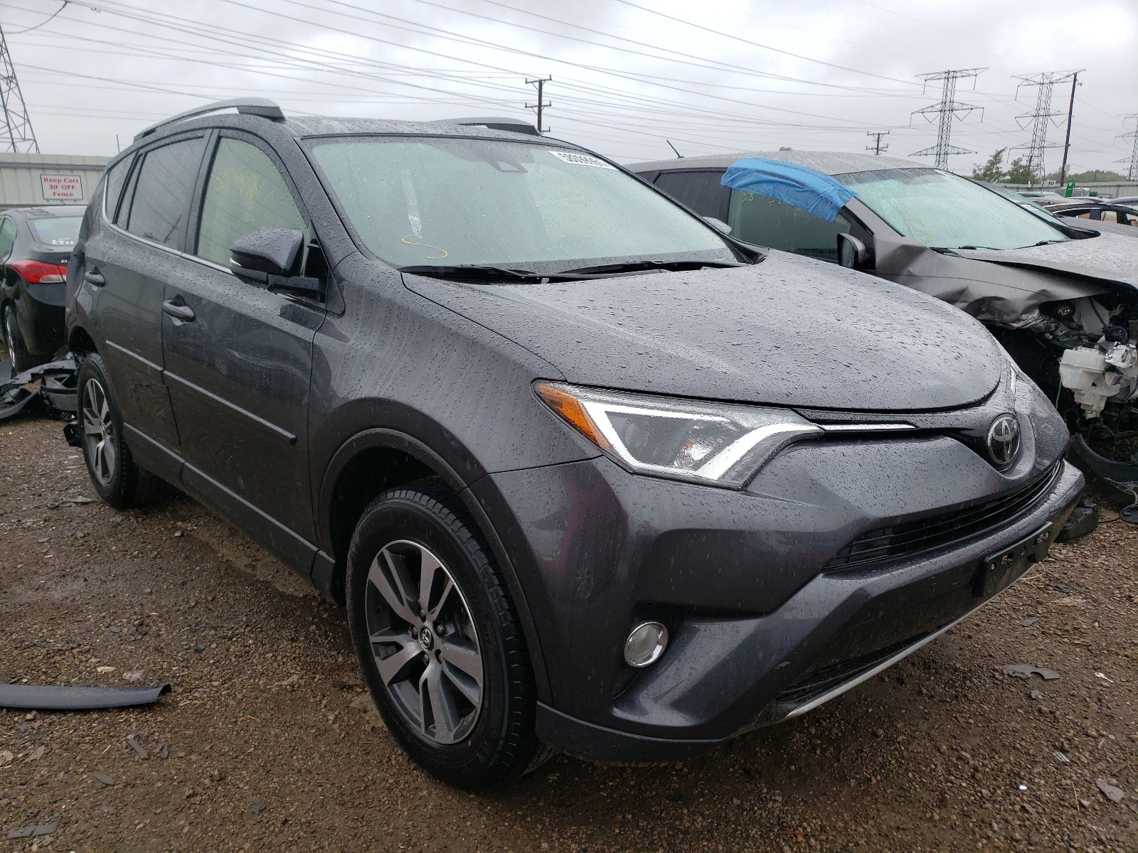 TOYOTA RAV4 ADVEN 2018 with VIN JTMRFREV0JJ176301 - Photo from auction