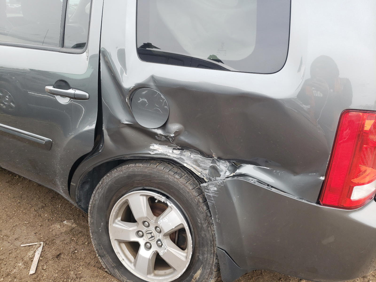 Photo 9 from auction – 2009 HONDA PILOT EX with VIN 5FNYF38429B012157