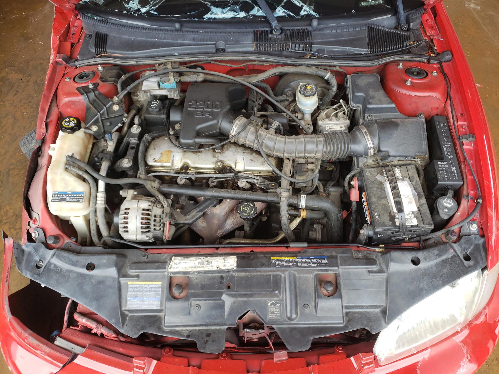 Photo 7 from auction – 2002 CHEVROLET CAVALIER with VIN 1G1JC124627257913