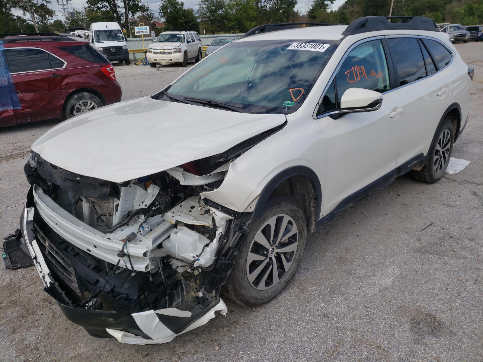 Photo 2 from auction – 2020 SUBARU OUTBACK PR with VIN 4S4BTACC3L3250651