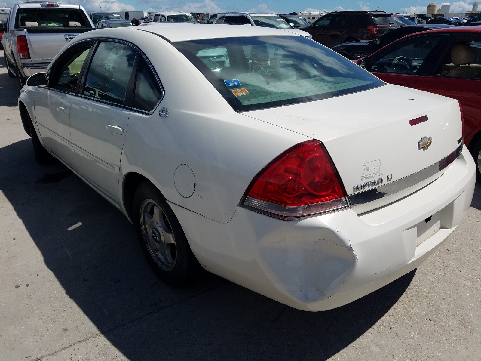 Photo 3 from auction – 2007 CHEVROLET IMPALA LT with VIN 2G1WT55K479208898