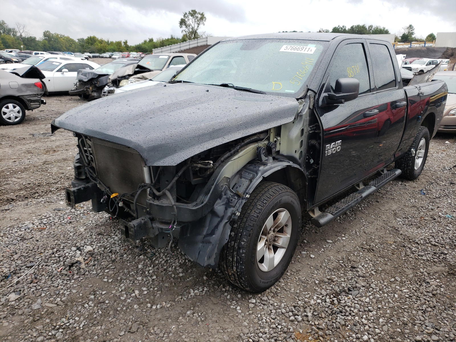 Photo 2 from auction – 2018 RAM 1500 ST with VIN 1C6RR7FT1JS343825