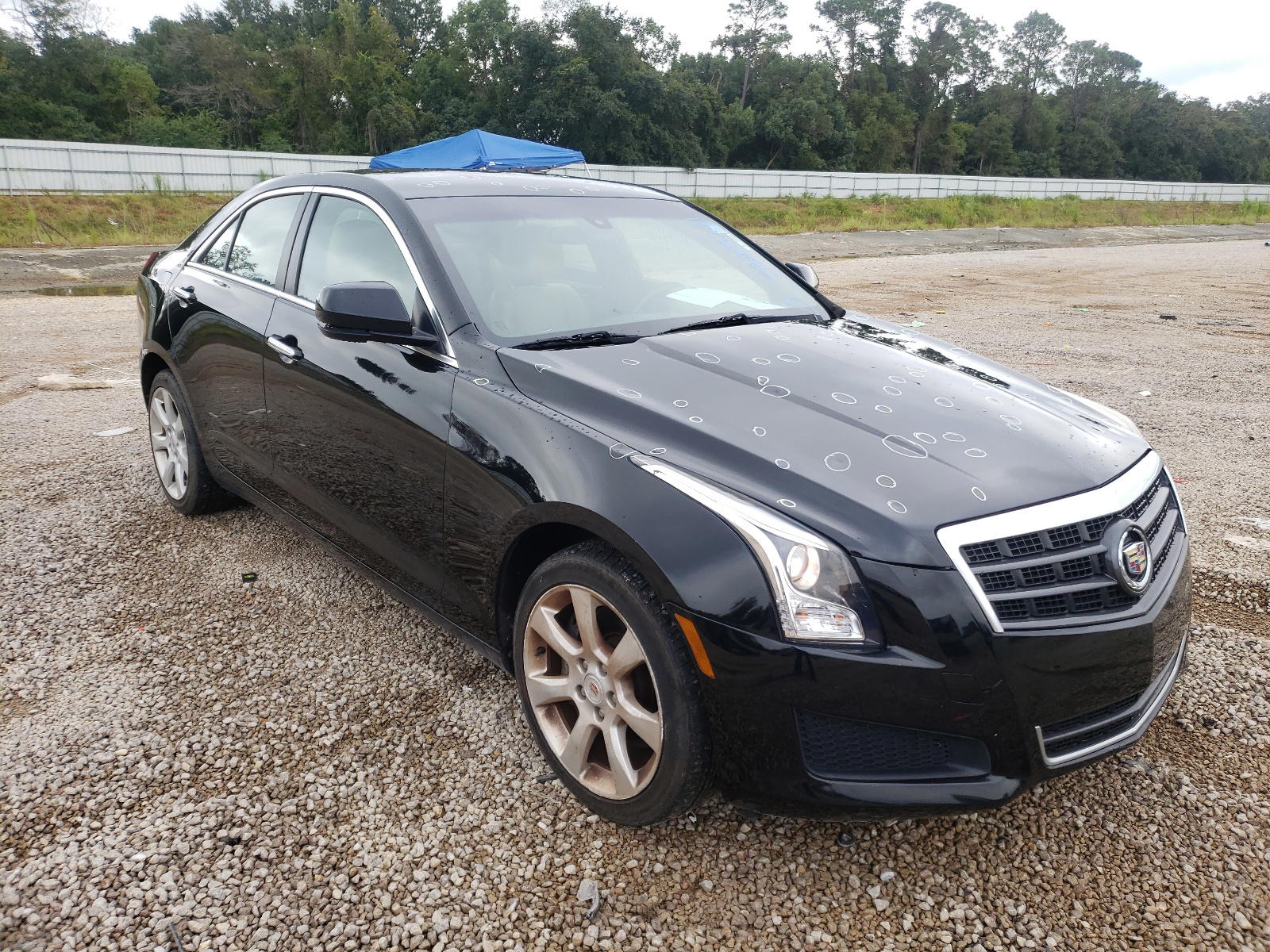 CADILLAC ATS 2014 with VIN 1G6AG5RX8E0115436 - Photo from auction