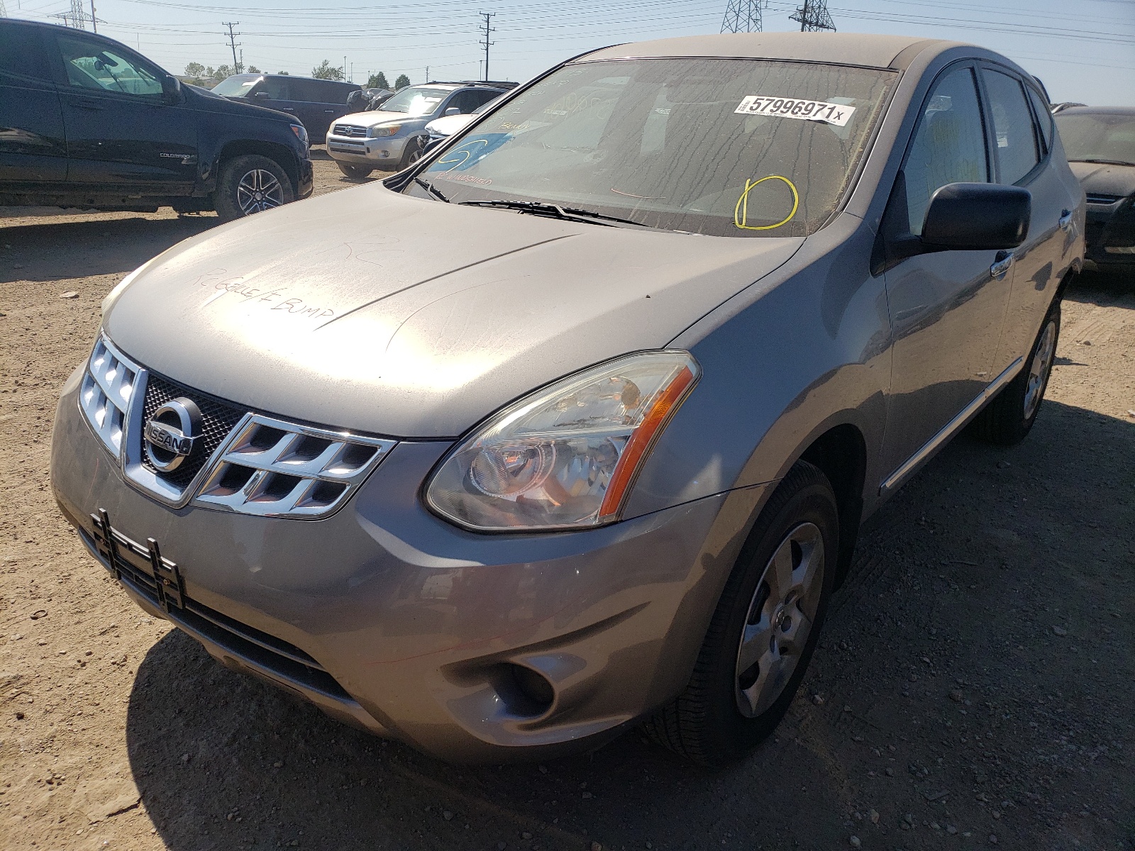 Photo 2 from auction – 2011 NISSAN ROGUE S with VIN JN8AS5MT8BW577363