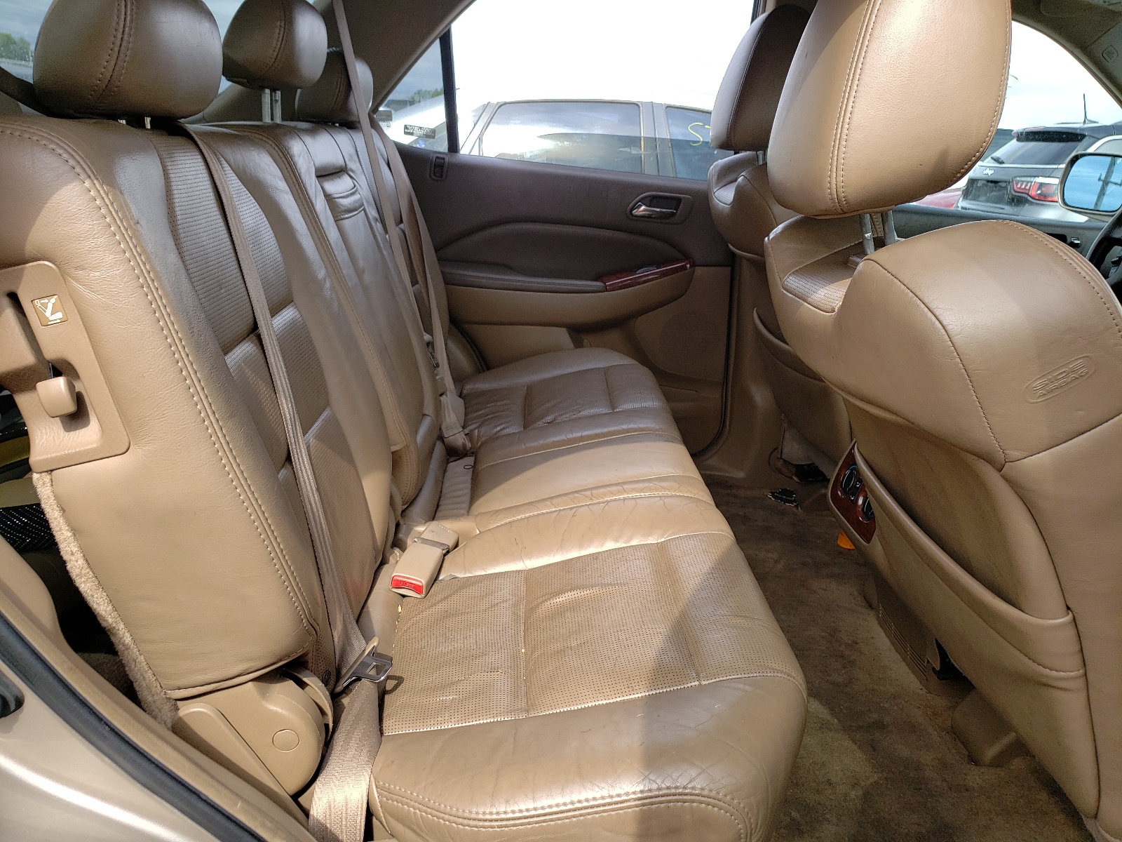 Photo 6 from auction – 2004 ACURA MDX with VIN 2HNYD18214H536549