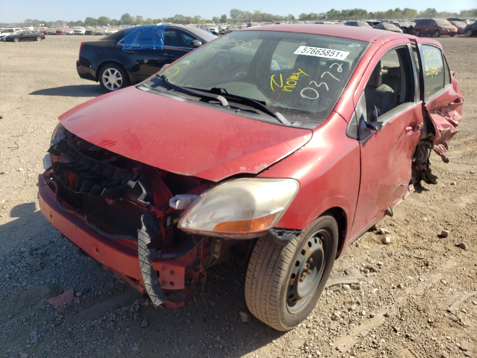 Photo 2 from auction – 2007 TOYOTA YARIS with VIN JTDBT923871131371