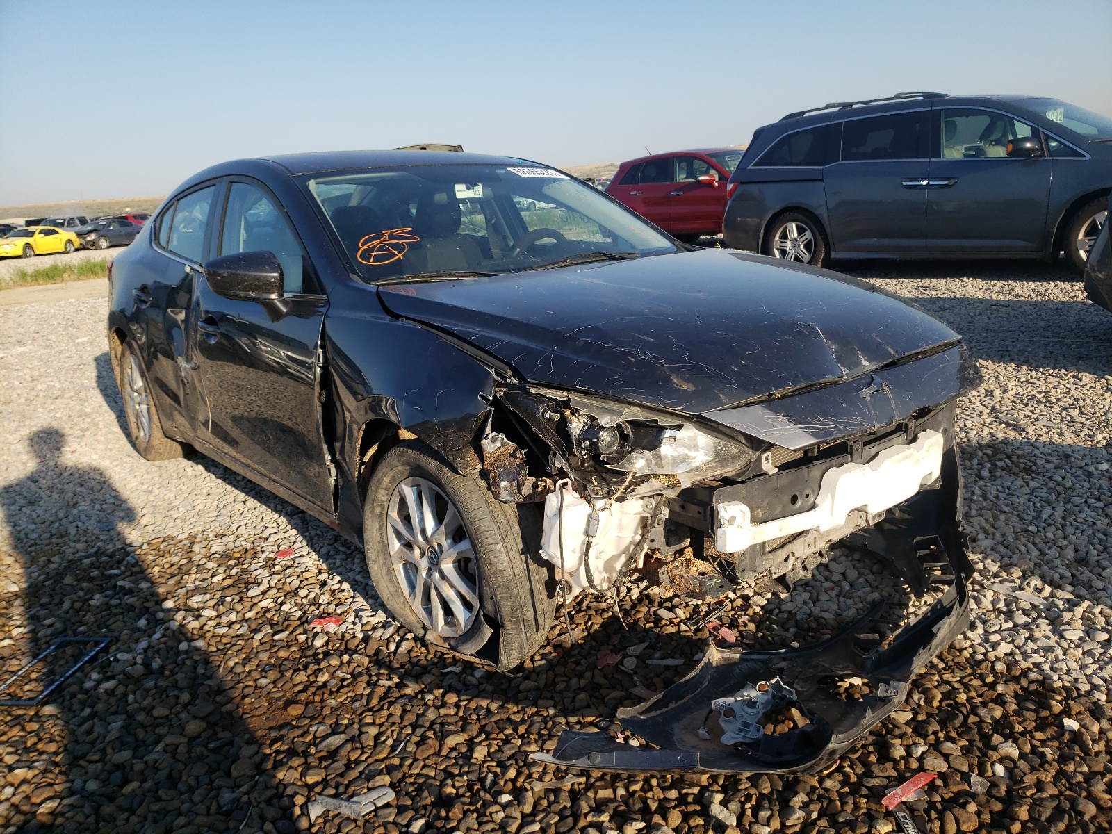 MAZDA 3 TOURING 2014 with VIN JM1BM1V73E1144023 - Photo from auction