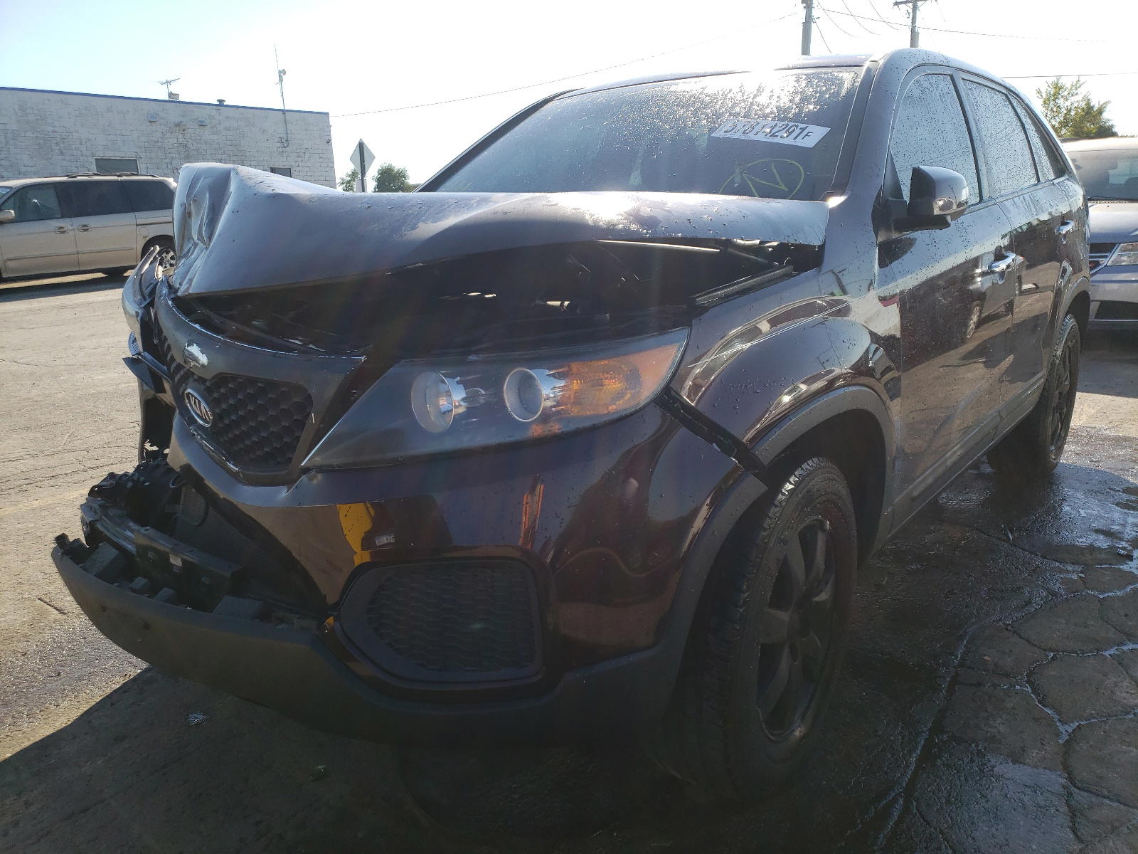 Photo 2 from auction – 2012 KIA SORENTO with VIN 5XYKT4A18CG235050