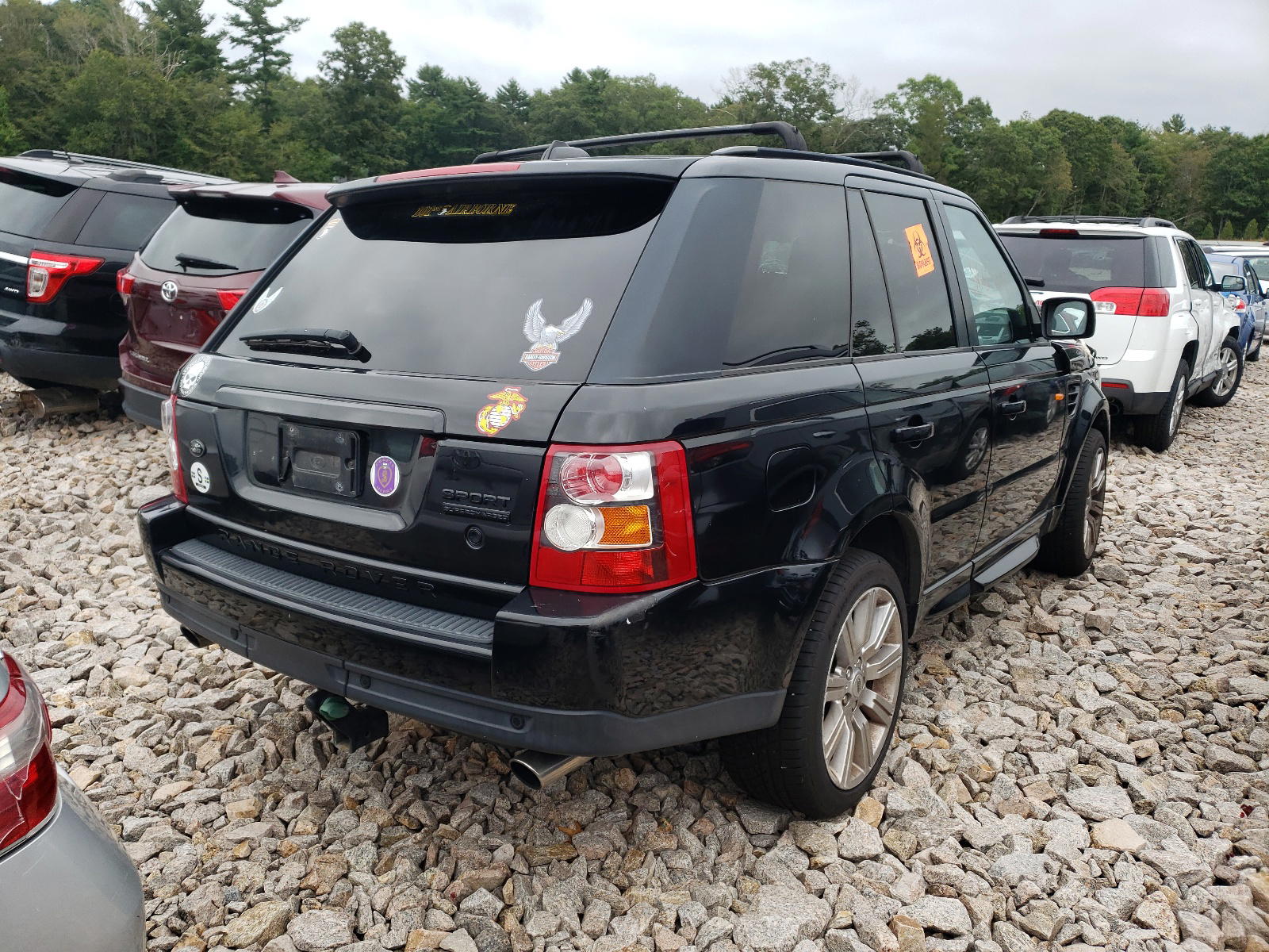 Photo 4 from auction – 2008 LAND ROVER RANGE ROVE with VIN SALSH23458A185625