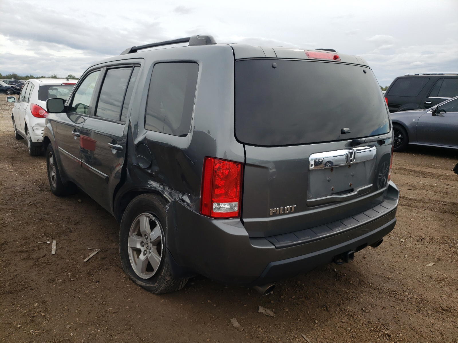 Photo 3 from auction – 2009 HONDA PILOT EX with VIN 5FNYF38429B012157