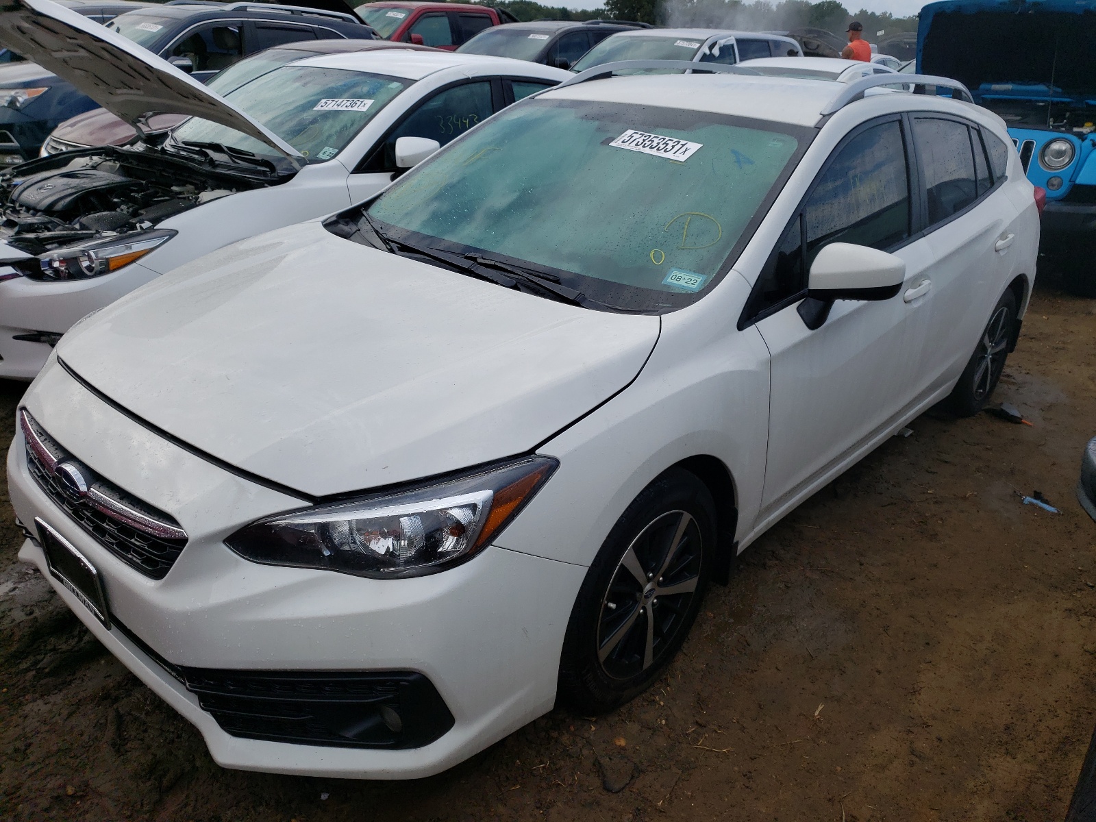 Photo 2 from auction – 2020 SUBARU IMPREZA PR with VIN 4S3GTAV66L3727154