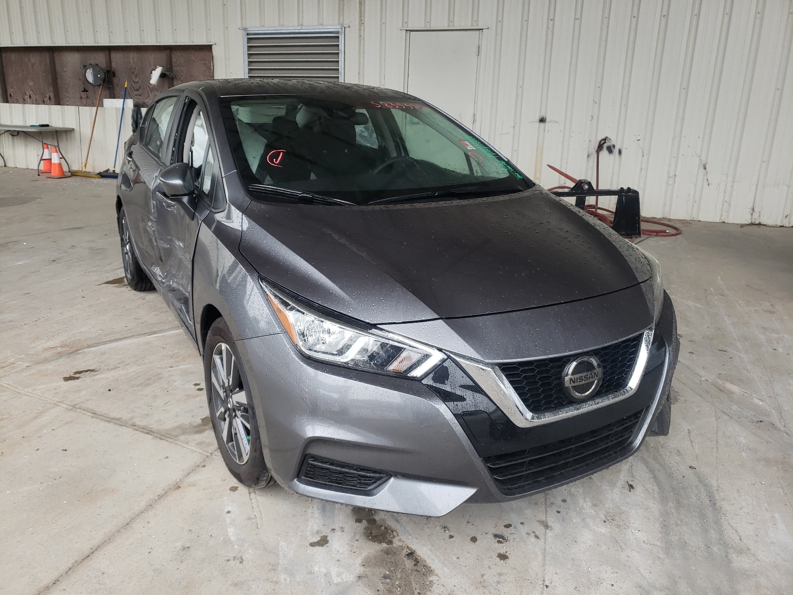 NISSAN VERSA SV 2021 with VIN 3N1CN8EV4ML892427 - Photo from auction