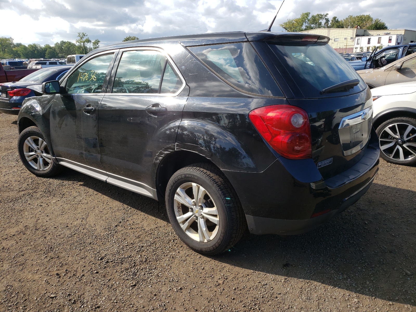 Photo 3 from auction – 2012 CHEVROLET EQUINOX LS with VIN 2GNALBEK1C1248985