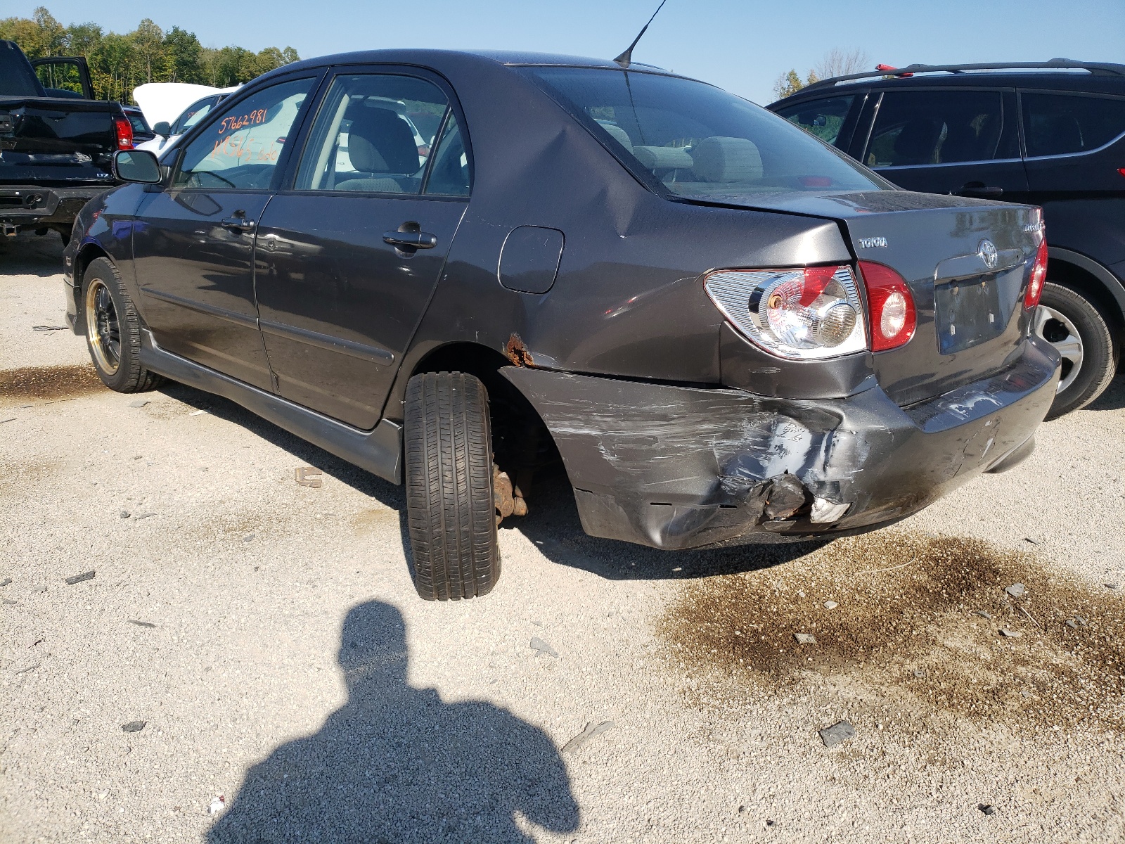Photo 3 from auction – 2008 TOYOTA COROLLA CE with VIN 1NXBR32E58Z956826