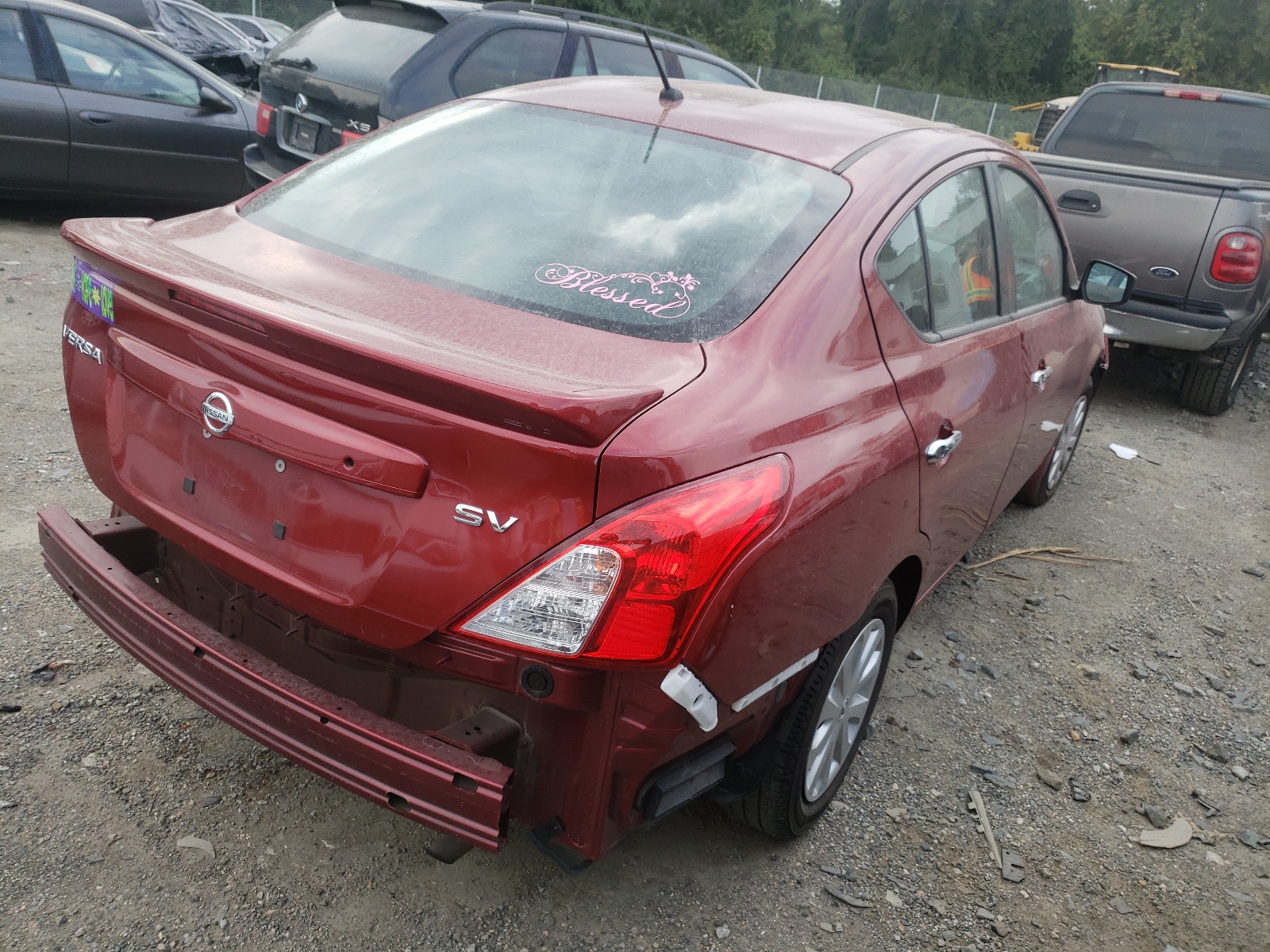 Photo 4 from auction – 2016 NISSAN VERSA S with VIN 3N1CN7AP5GL917051
