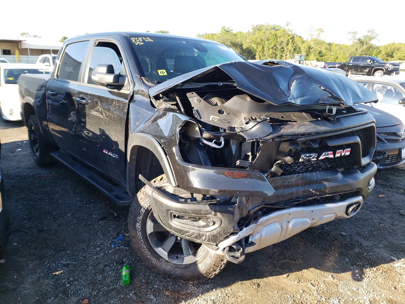 Photo 1 from auction – 2019 RAM 1500 REBEL with VIN 1C6SRFLT8KN903131