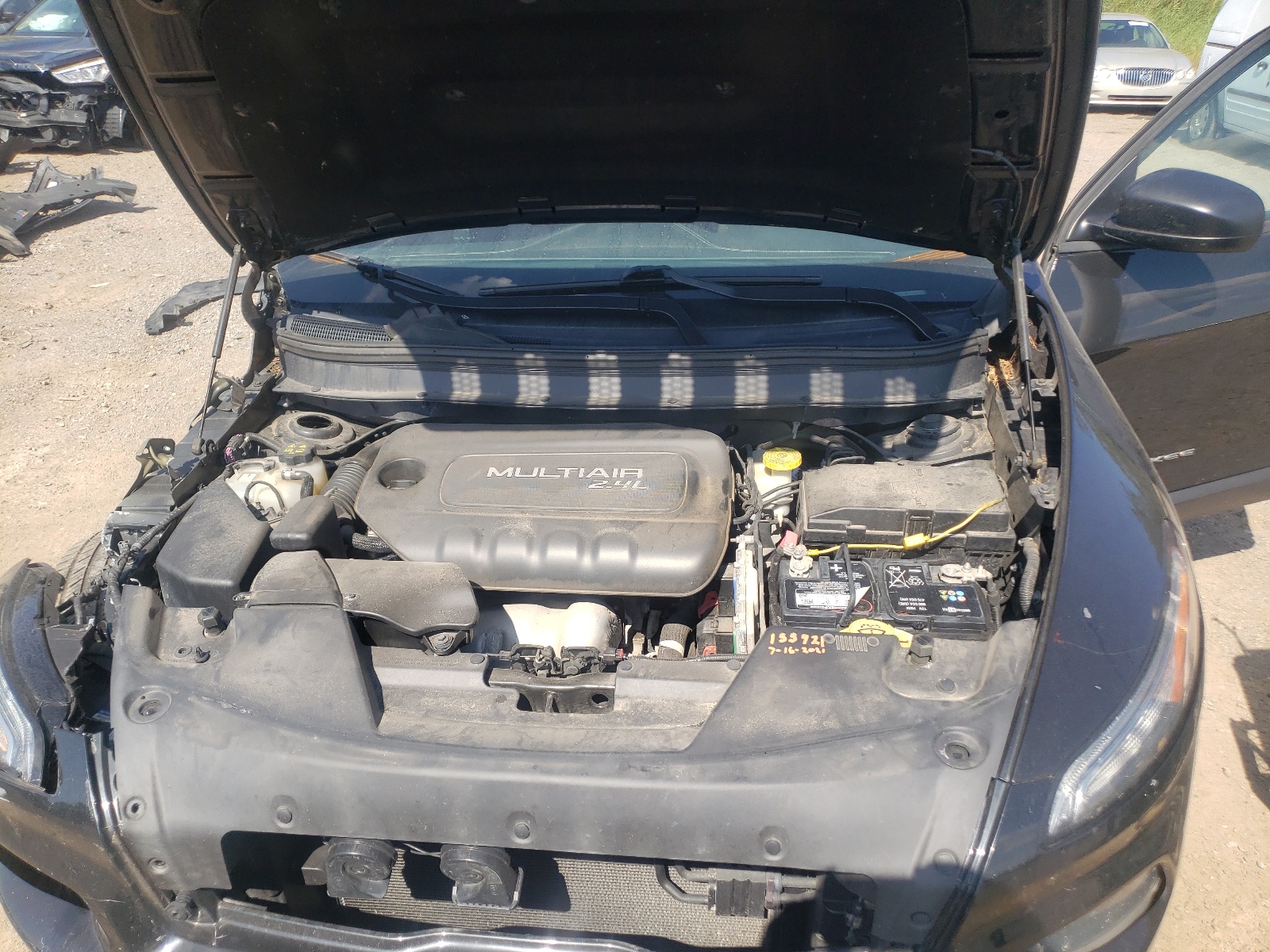 Photo 7 from auction – 2014 JEEP CHEROKEE S with VIN 1C4PJLABXEW212583