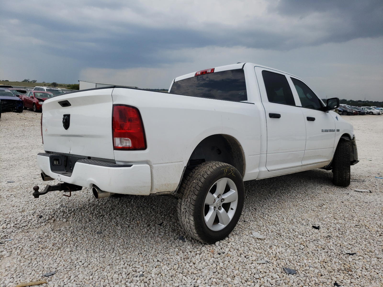 Photo 4 from auction – 2012 DODGE RAM 1500 S with VIN 1C6RD7KT8CS266653