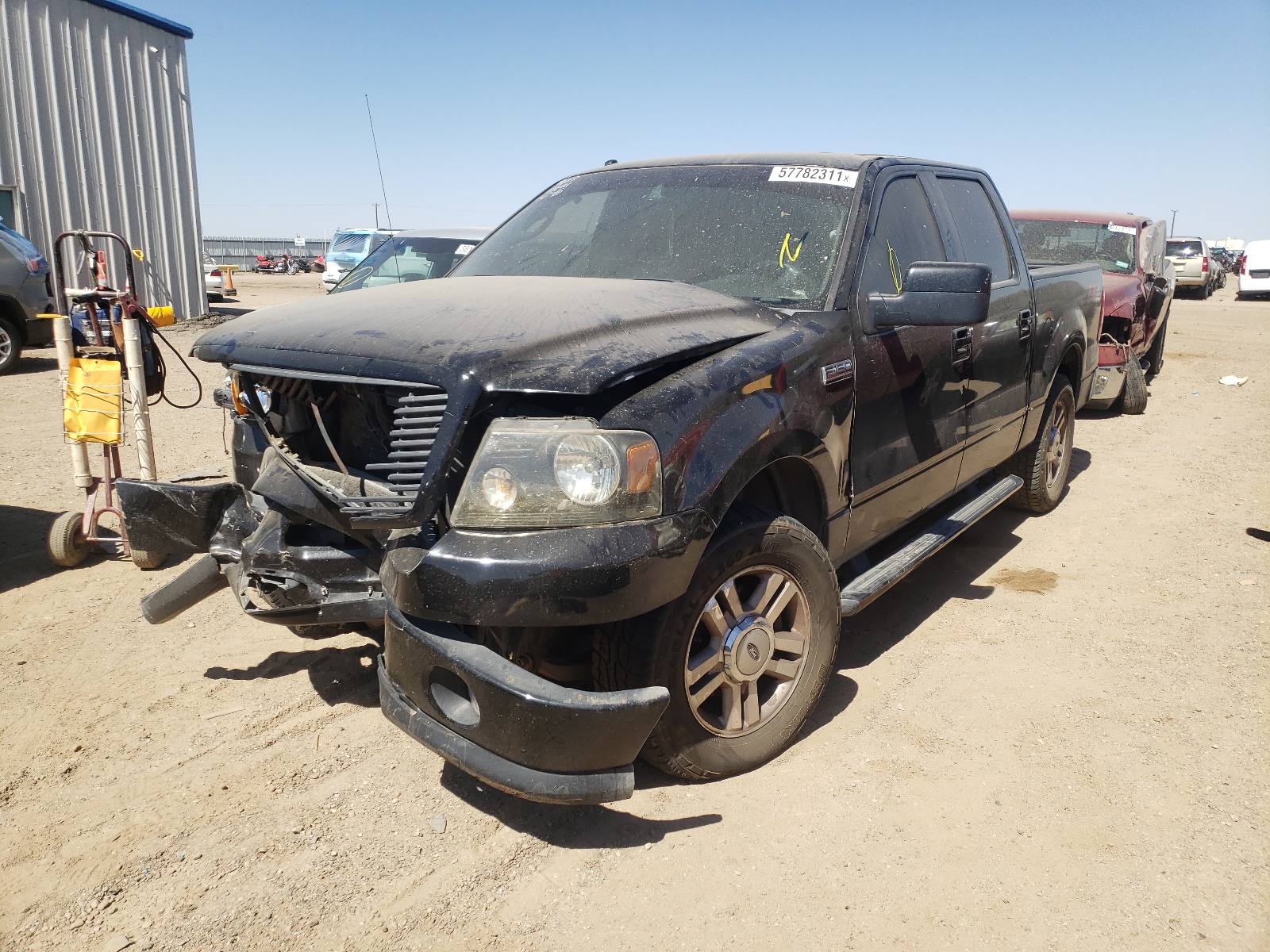 Photo 2 from auction – 2007 FORD F150 SUPER with VIN 1FTRW12W57KD22290