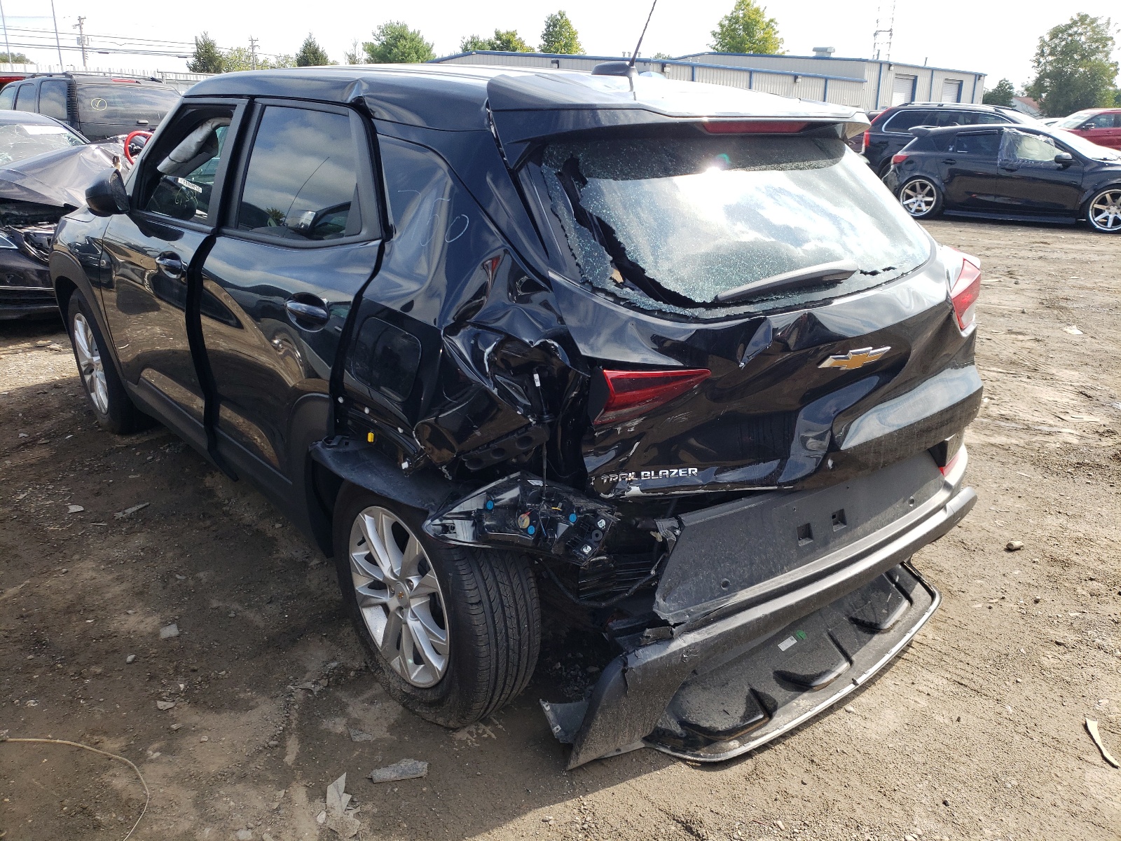 Photo 3 from auction – 2021 CHEVROLET TRAILBLAZE with VIN KL79MMS29MB132148