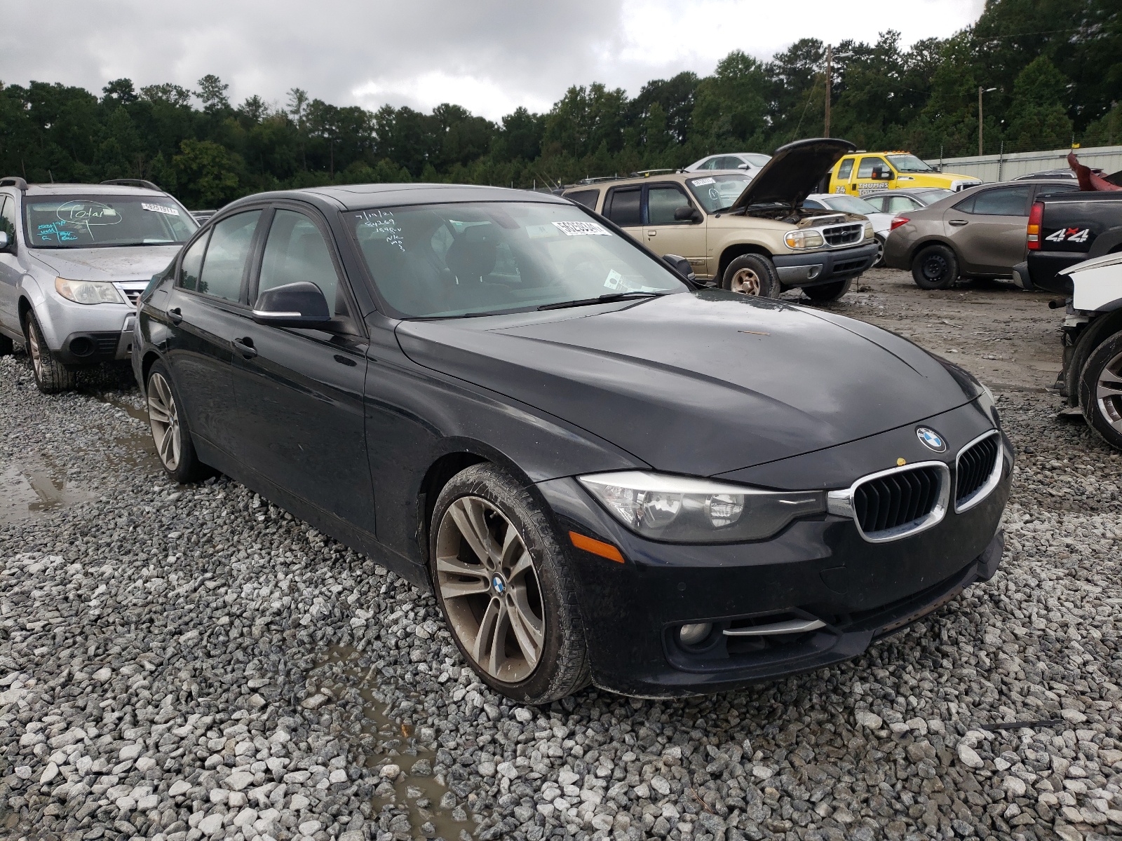 BMW 328 I 2014 with VIN WBA3A5G52ENP31898 - Photo from auction