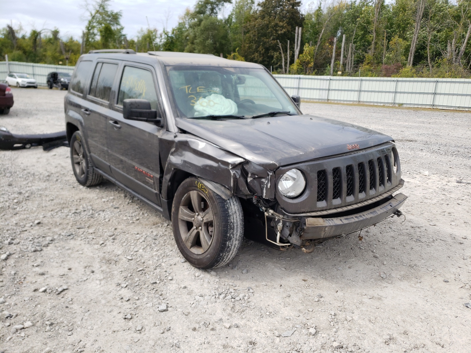 Photo 1 from auction – 2017 JEEP PATRIOT SP with VIN 1C4NJRBB1HD100800