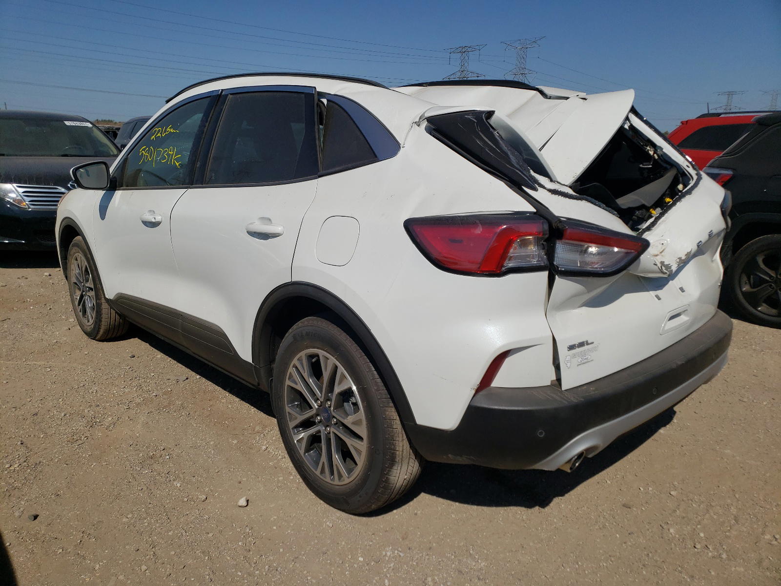 Photo 3 from auction – 2020 FORD ESCAPE SEL with VIN 1FMCU9H60LUA71285