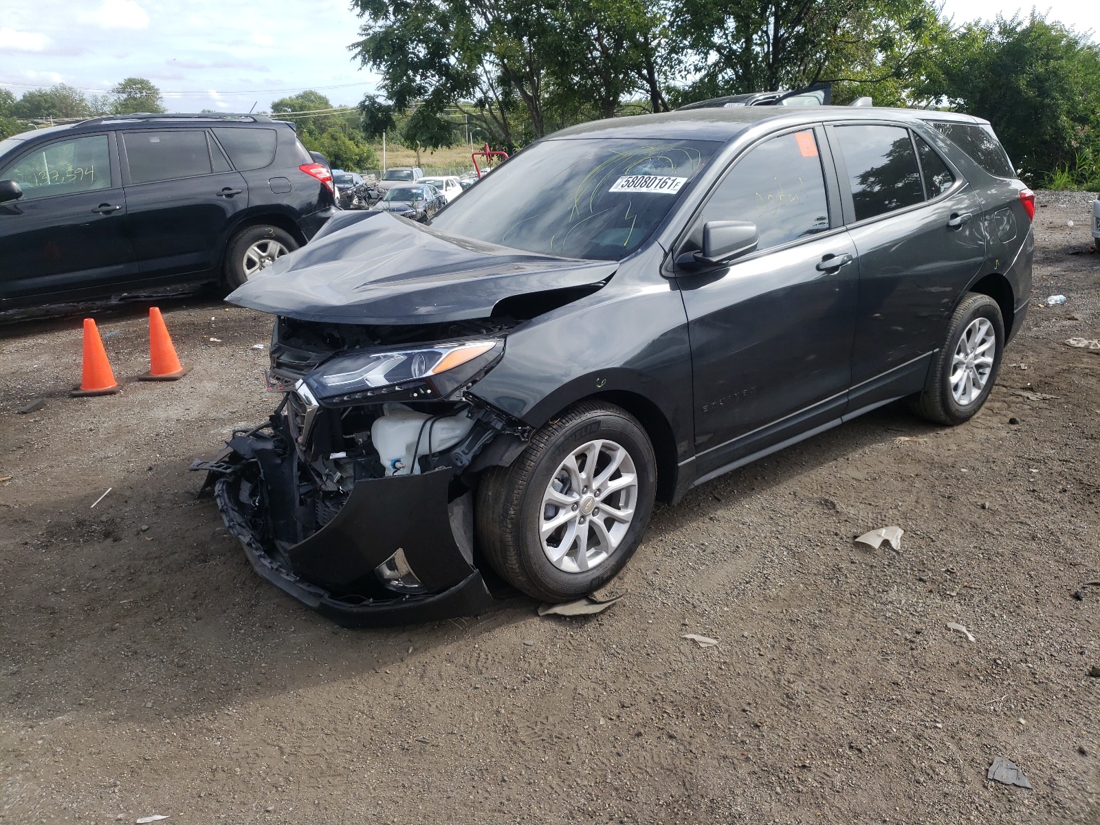 Photo 2 from auction – 2020 CHEVROLET EQUINOX LS with VIN 3GNAXHEV5LS516295