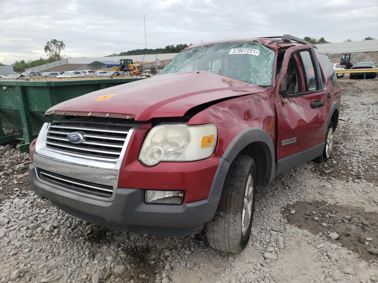 Photo 2 from auction – 2006 FORD EXPLORER X with VIN 1FMEU73E16UA18286