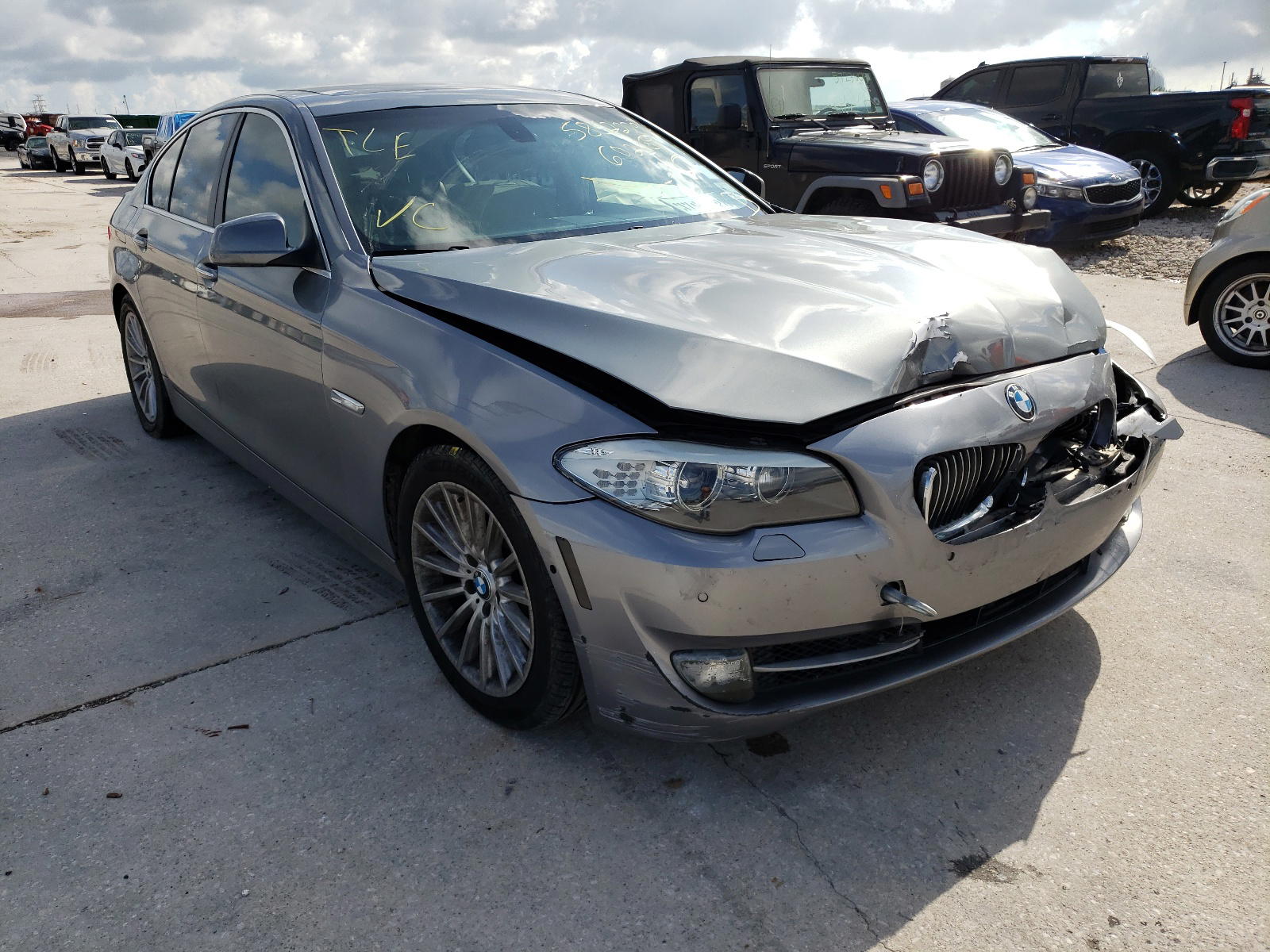 BMW 535 I 2011 with VIN WBAFR7C50BC602301 - Photo from auction