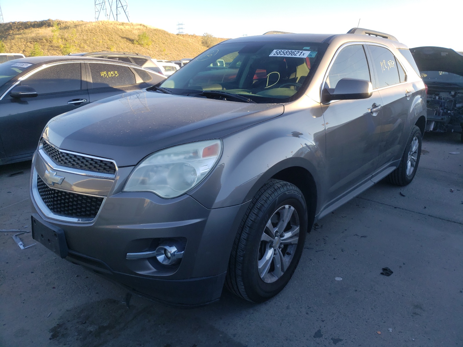 Photo 2 from auction – 2012 CHEVROLET EQUINOX LT with VIN 2GNALPEK1C6376367