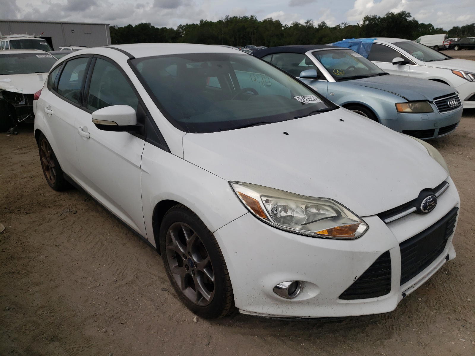 FORD FOCUS SE 2014 with VIN 1FADP3K21EL337799 - Photo from auction