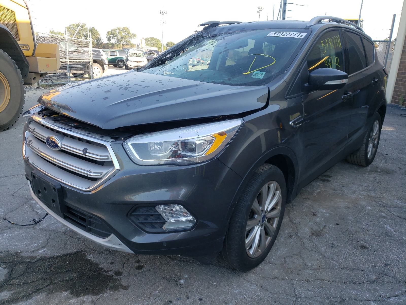 Photo 2 from auction – 2018 FORD ESCAPE TIT with VIN 1FMCU9J94JUB68636