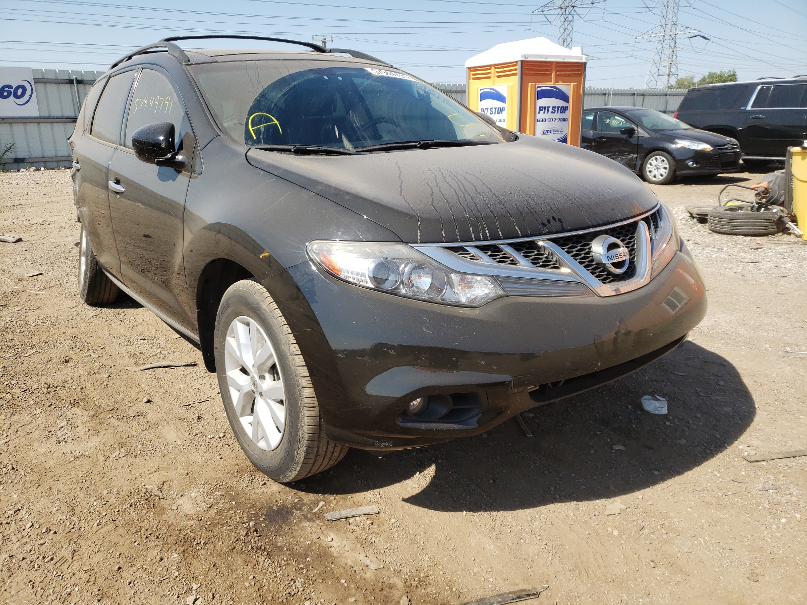 Photo 1 from auction – 2012 NISSAN MURANO S with VIN JN8AZ1MU8CW100463